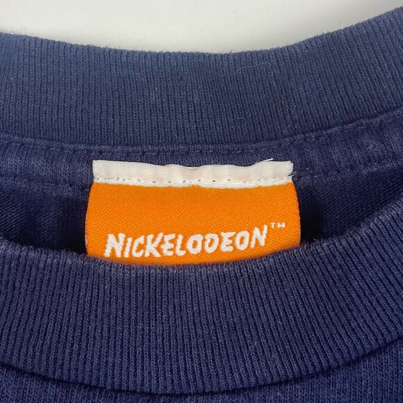 Y2K Spongebob Squarepants Skateboarding Baby T Nickelodeon Cropped Shirt Small - Picture 5 of 8